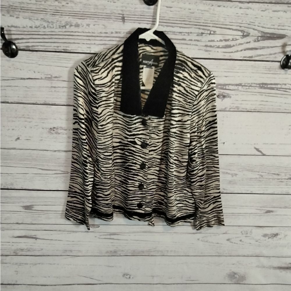 "Positive Attitude" woman's blouse